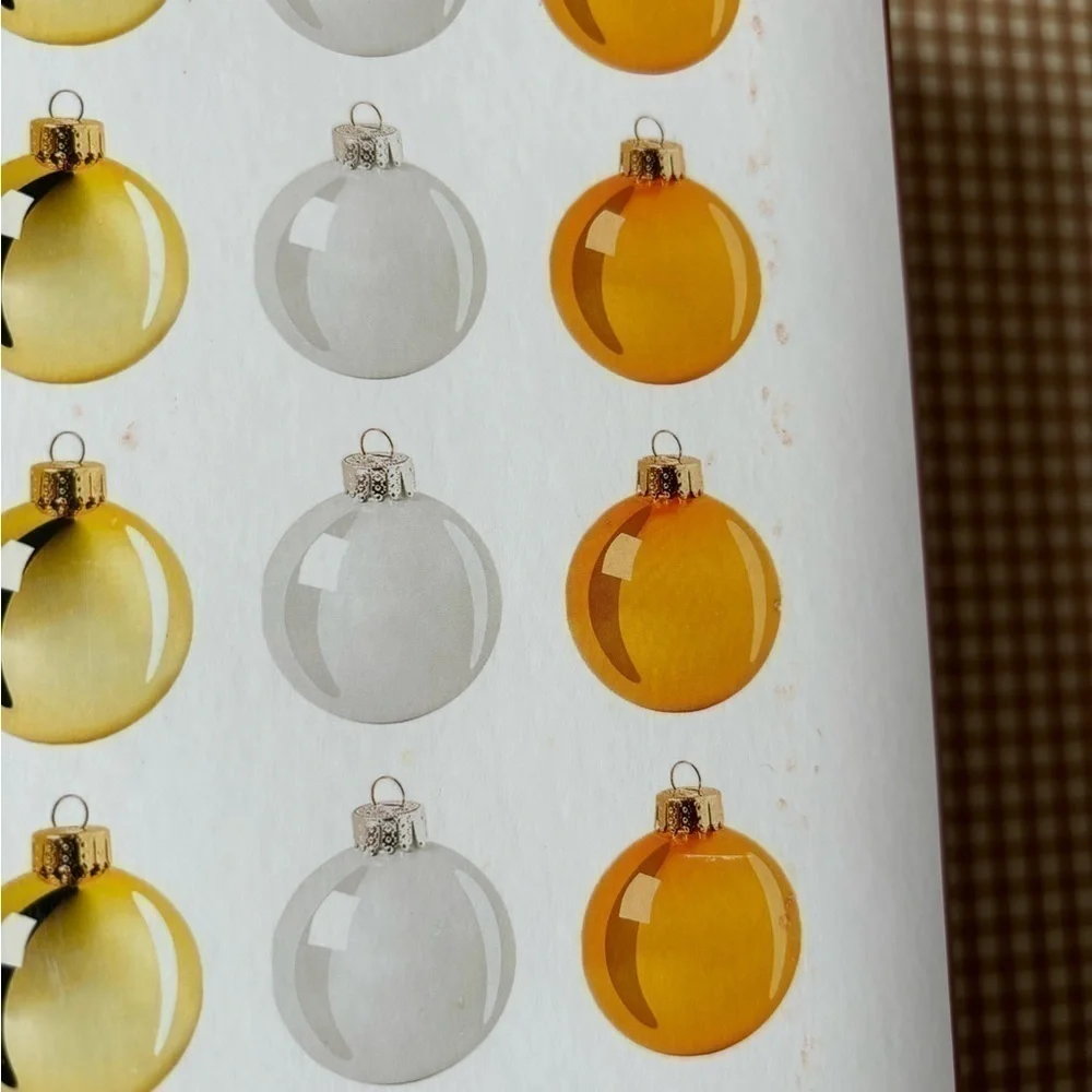 IKEA VINTERFINT BOX OF 20‎ GLASS MULTICOLOR ORNAMENTS. NEW